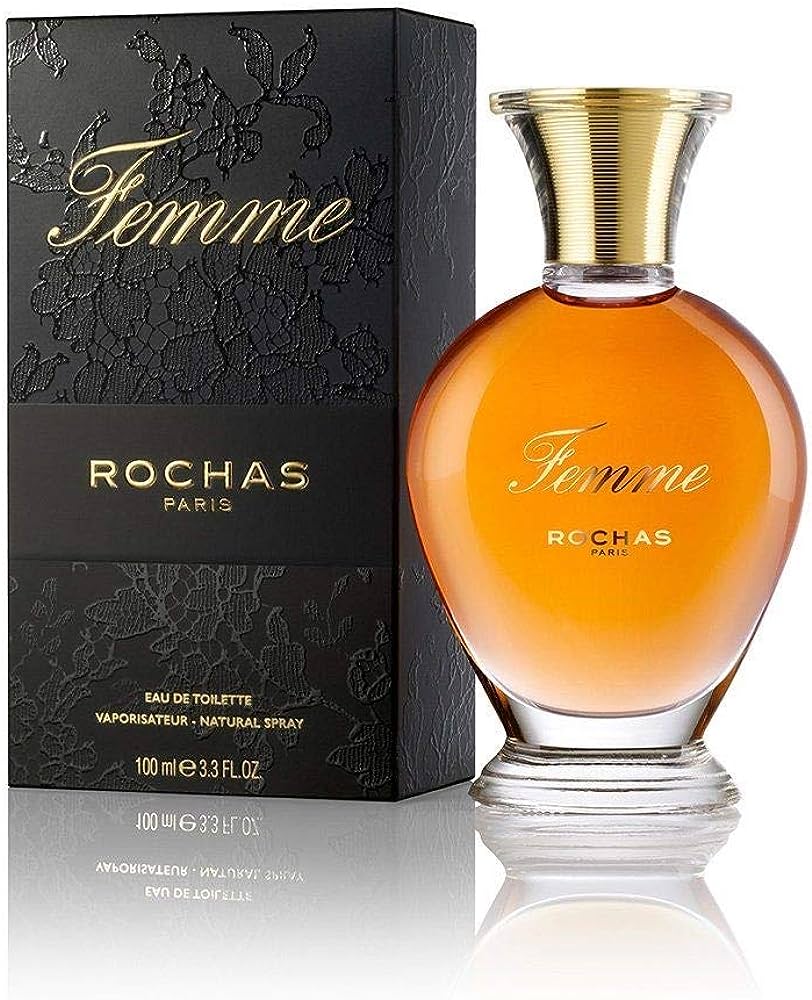 Rochas Femme Eau De Toilette for Women 100 ml
