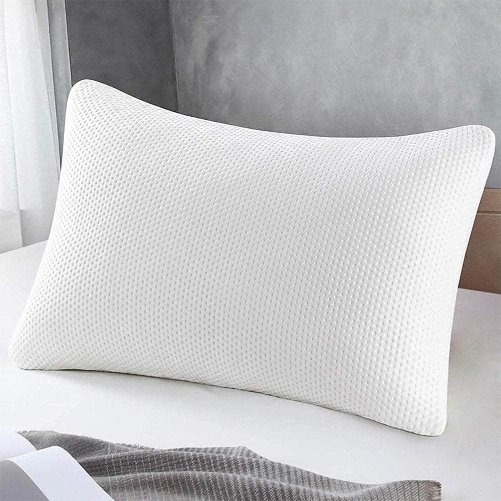 Memory Foam Pillow for bed, Washable Removable Bamboo Modal Cover