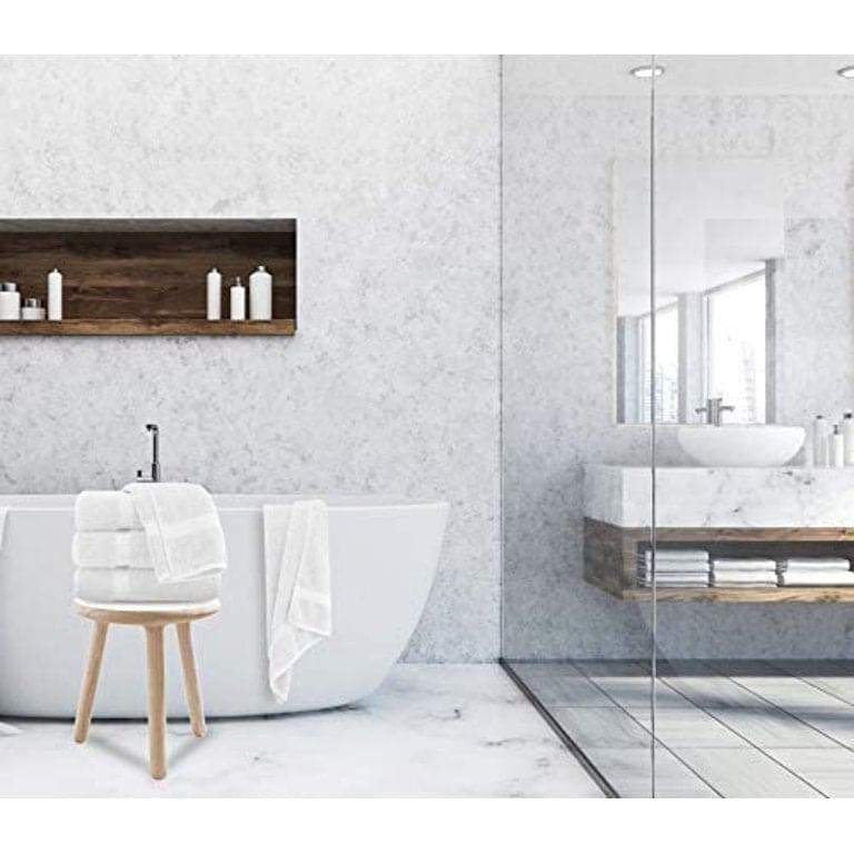 Bath Towel (White)-Dealz Souq-