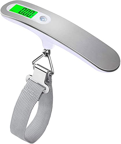 Luggage Scale Digital Baggage Weight Scale, Backlight Hanging Luggage Scale for suitcases, Portable Scale for Travel Accessories, Battery Included