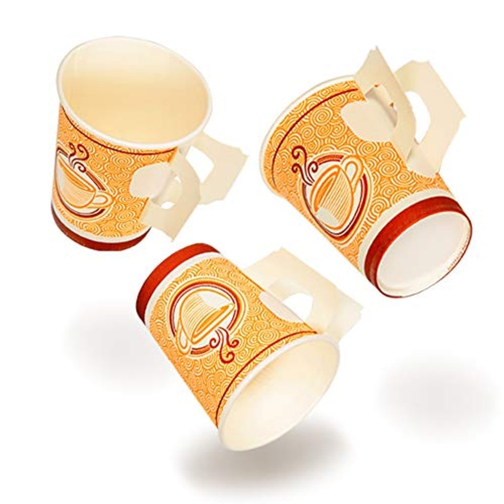 Insulated Paper Hot Coffee and Tea Cup with paper holder (200 Pieces 9 oz)