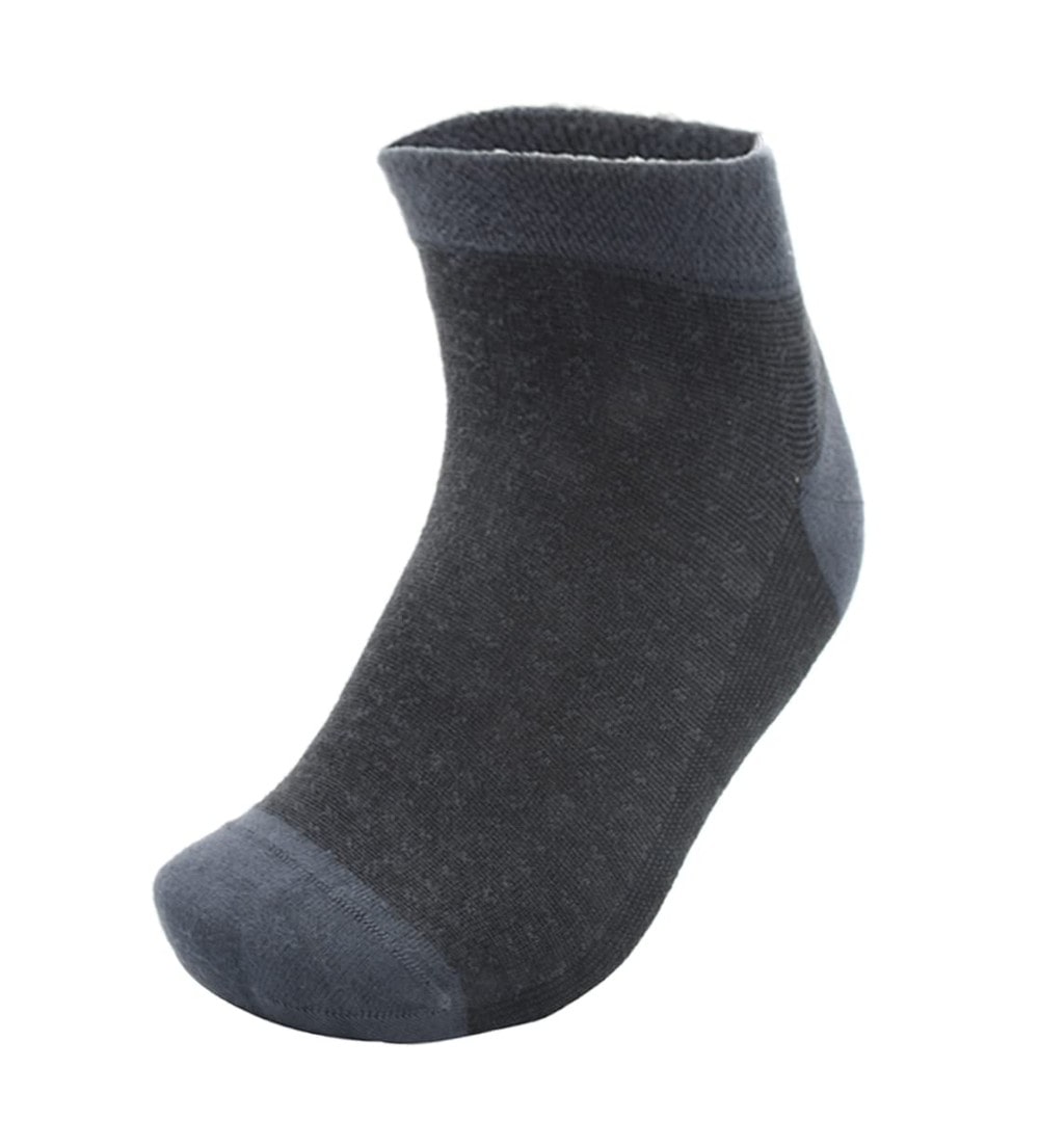 Kami Mens Socks, Soft Bamboo Ankle Socks Anti Bacterial, Anti Odor 6 Pairs