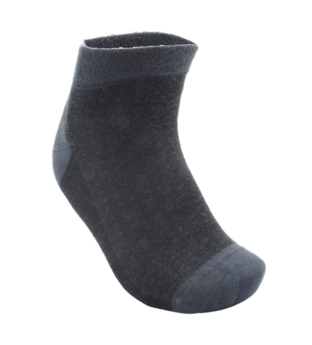 Kami Mens Socks, Soft Bamboo Ankle Socks Anti Bacterial, Anti Odor 6 Pairs
