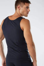 Men's Vest Black (4 pieces Set)-Pierre Donna-men vest