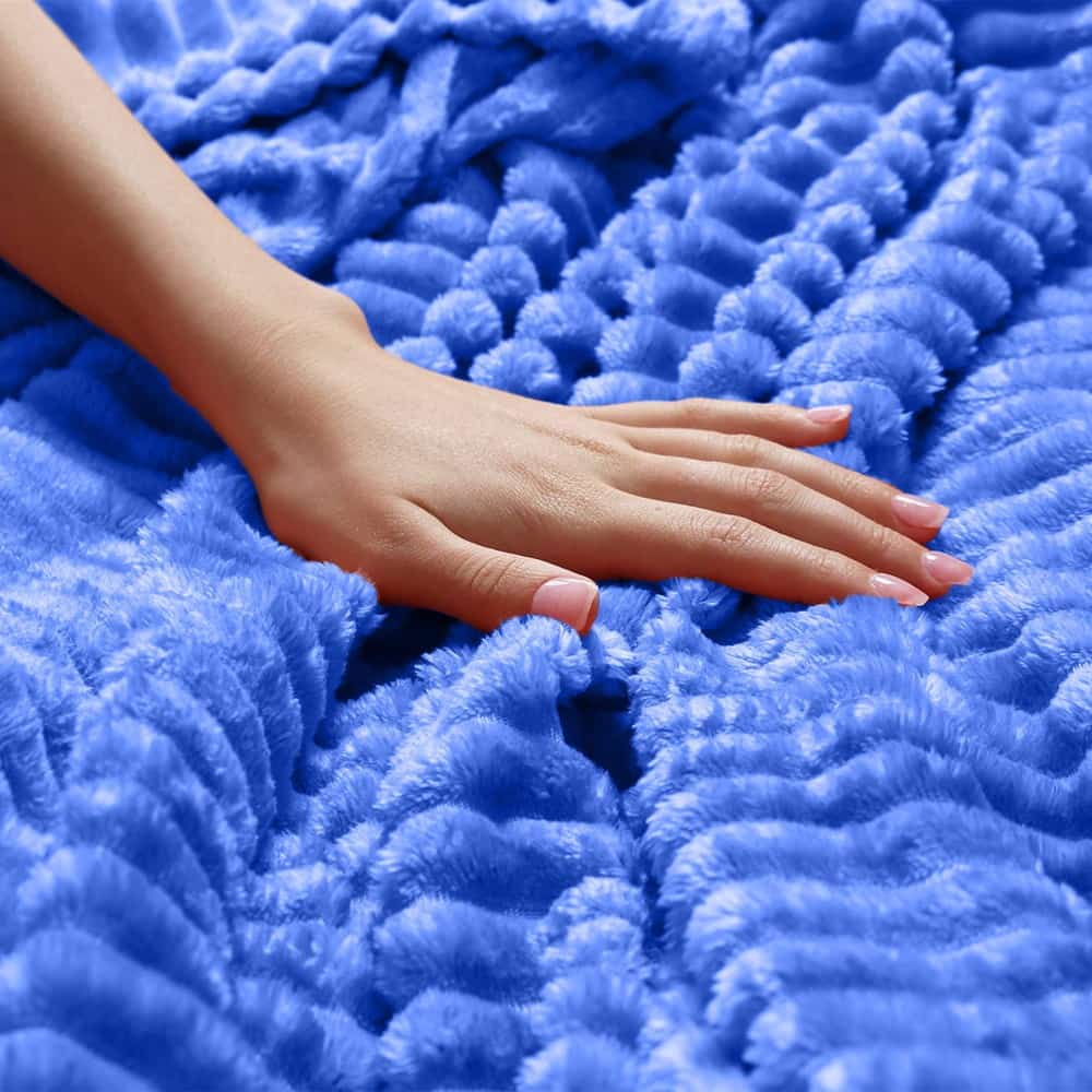 Throw Blanket, Pierre donna pumping Blanket (Blue)-Pierre Donna-blanket,throw