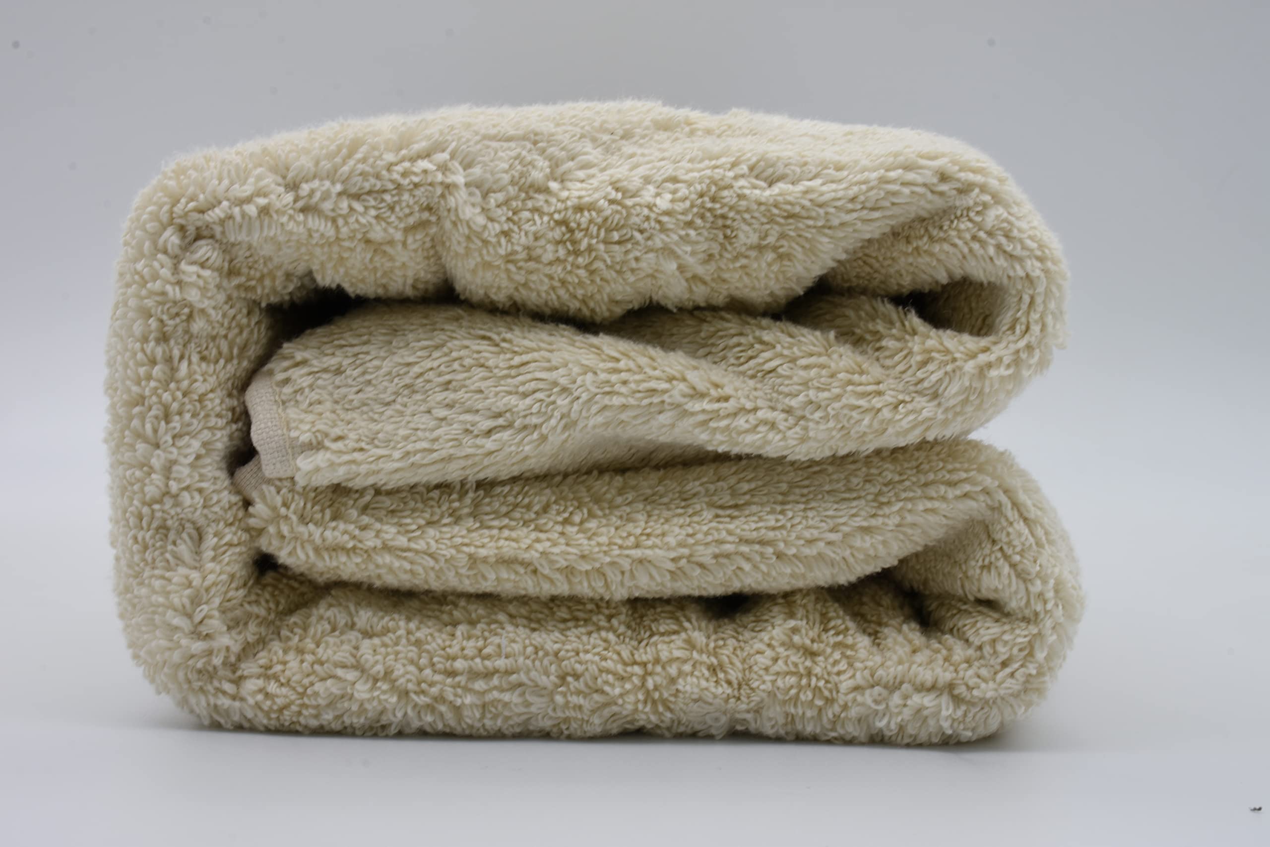 Pierre Donna Bath Towel, Highly Absorbent (Beige)