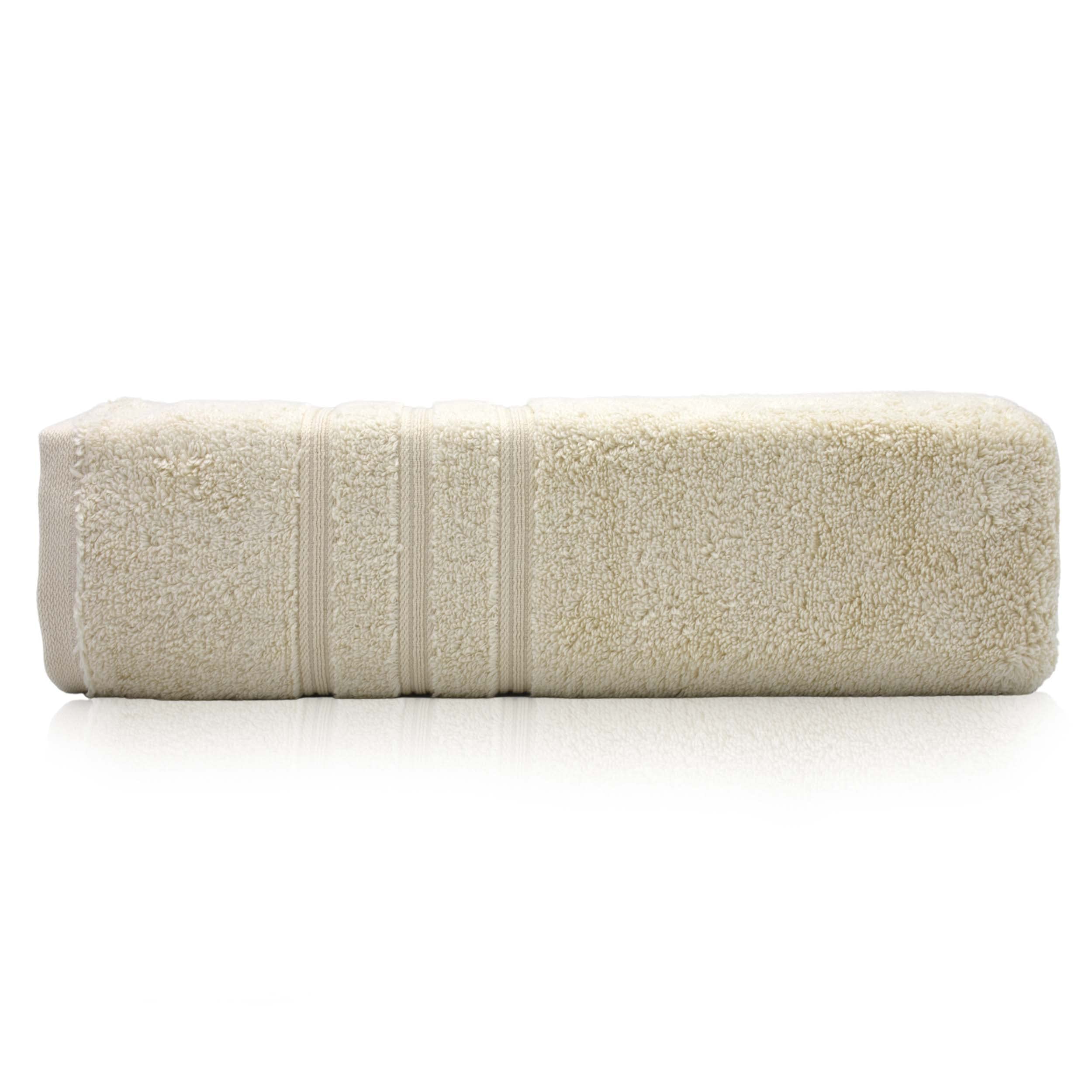 Pierre Donna Bath Towel, Highly Absorbent (Beige)