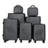 Pigeon ABS Hard-shell Zig Zag Design Trolley - Set of 7 [32, 28, 24, 20, 18, 14, 12inch]