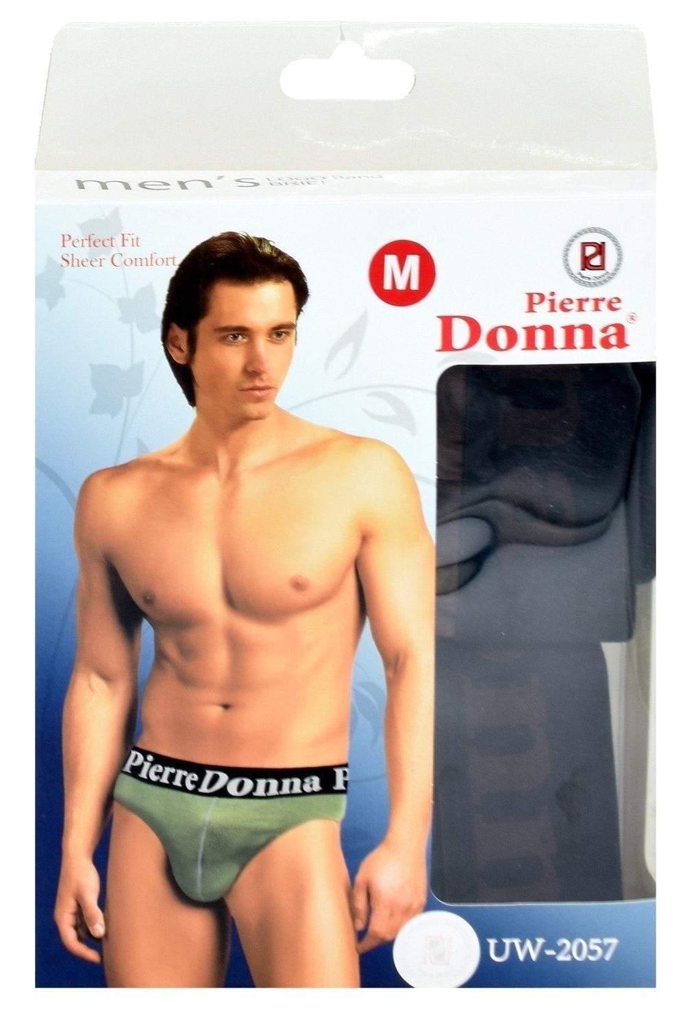 Boxer Shorts Pierre Donna breif Underwear For Men (pack of 6)-Pierre Donna-boxer,design,donna,makes,men brief,pierre,shorts,size,this,underwear,with