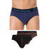 Boxer Shorts Pierre Donna breif Underwear For Men (pack of 2)(black & brown)