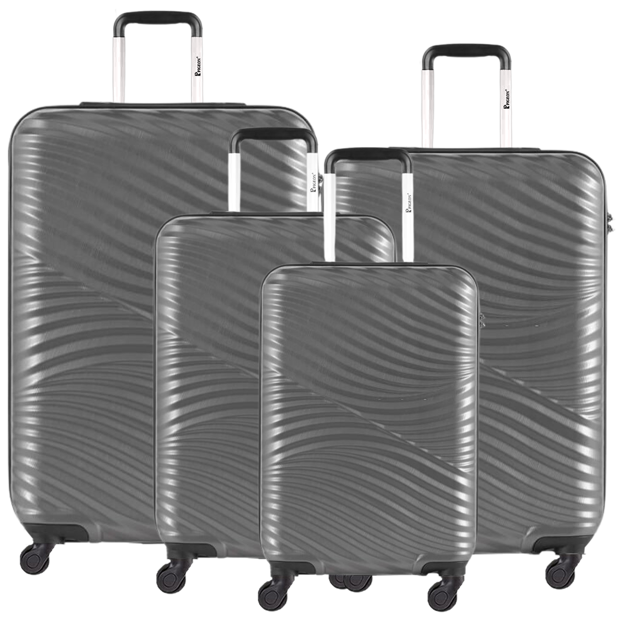 PIGEON Luggage Lightweight ABS Luggage Set  4 pcs (32"/28"/24"/20")