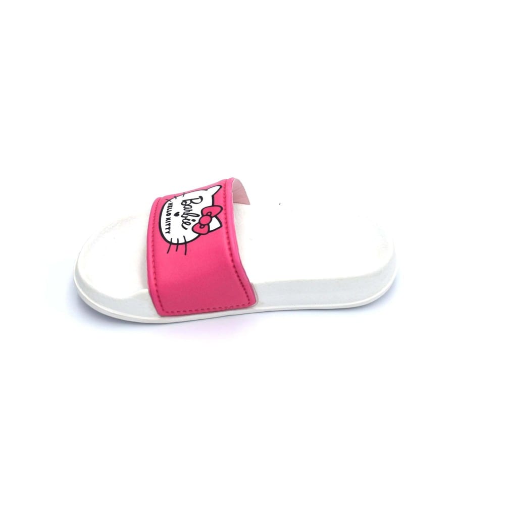 Barbie Hello Kitty ™️ Girls Slide Sandals For Kids, Indoor & Outdoor-Disney-girl's character sandal
