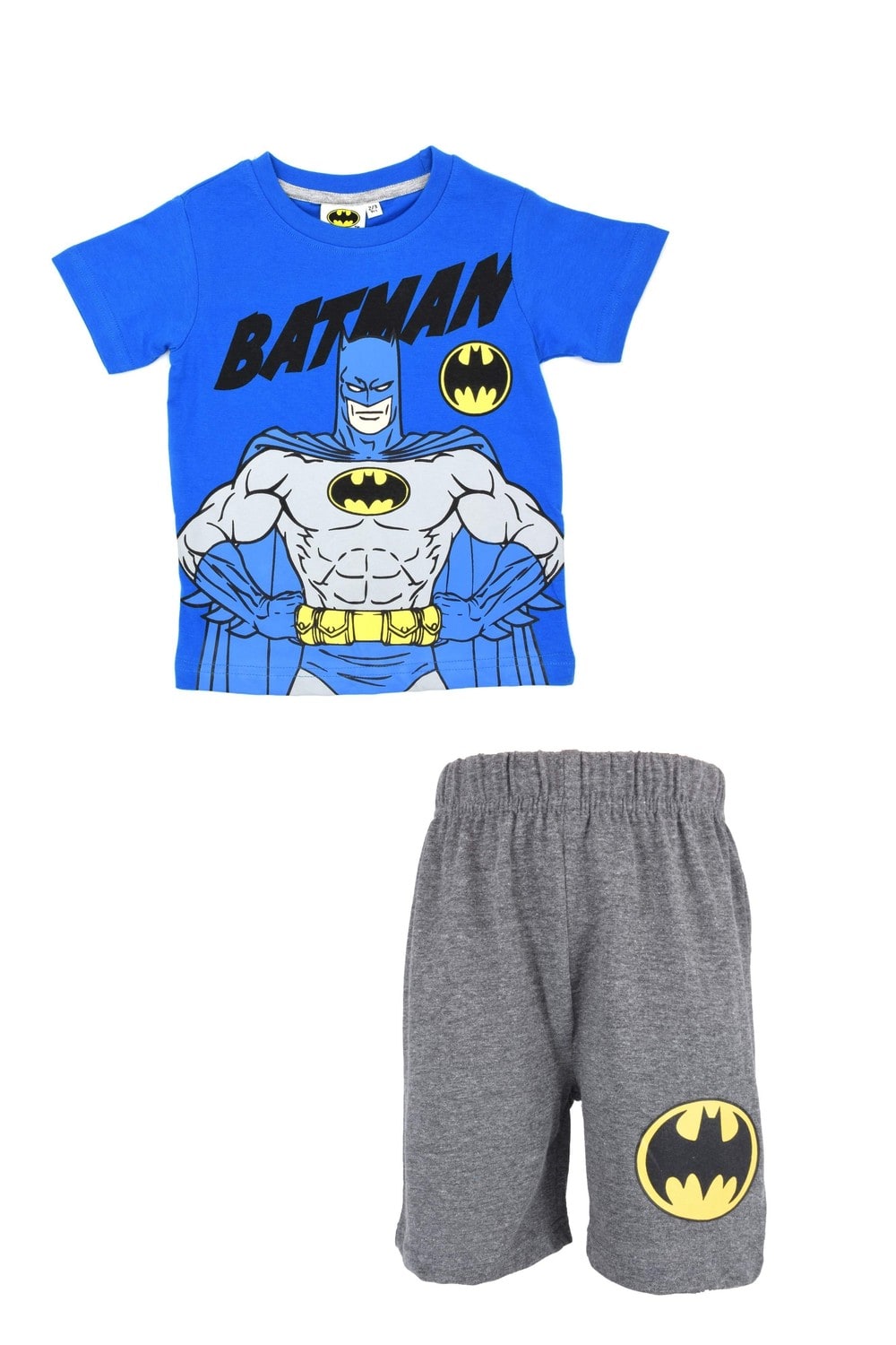 Batman Marvel®️ Character Boys T-shirt & Short Set for Kids Marvel High quality Cool Graphic printed T-Shirt & Short Set - Dealz Souq