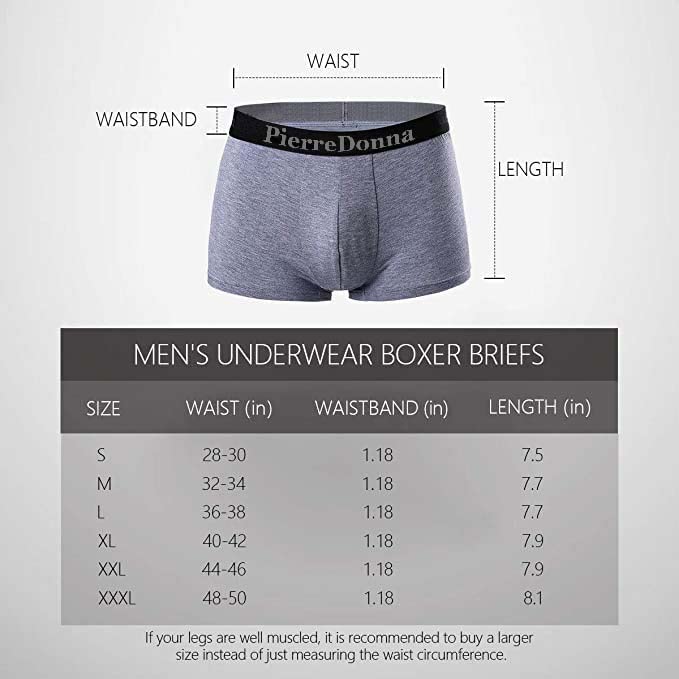 Multipack Mens Boxers Band Underwear (pack of 6)