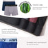 Pierre Donna Boxer Underwear For Men (pack of 2)(black & dark grey)
