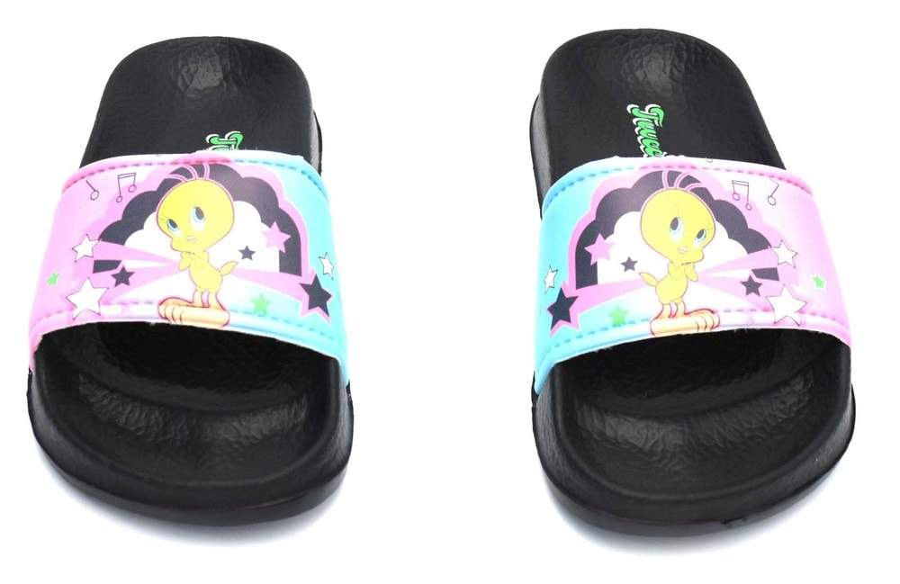 Disney Tweety ™️ Girls Slide Sandals For Kids, Outdoor & Indoor-Disney-girl's character sandal