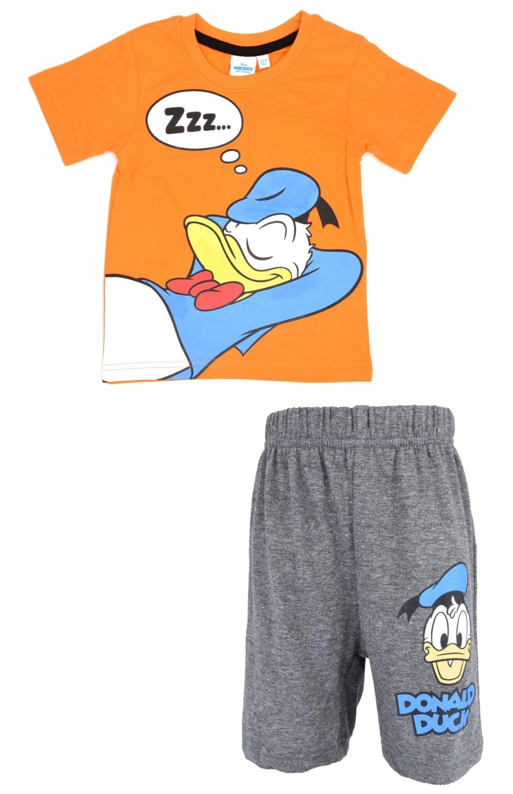 Donald Duck Disney®️ Character Boys T-shirt & Short Set for Kids Disney High quality Cool Graphic printed T-Shirt & Short Set - Dealz Souq
