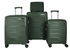 PIGEON  hard shell trolley case set of 3+1 unbreakable PP