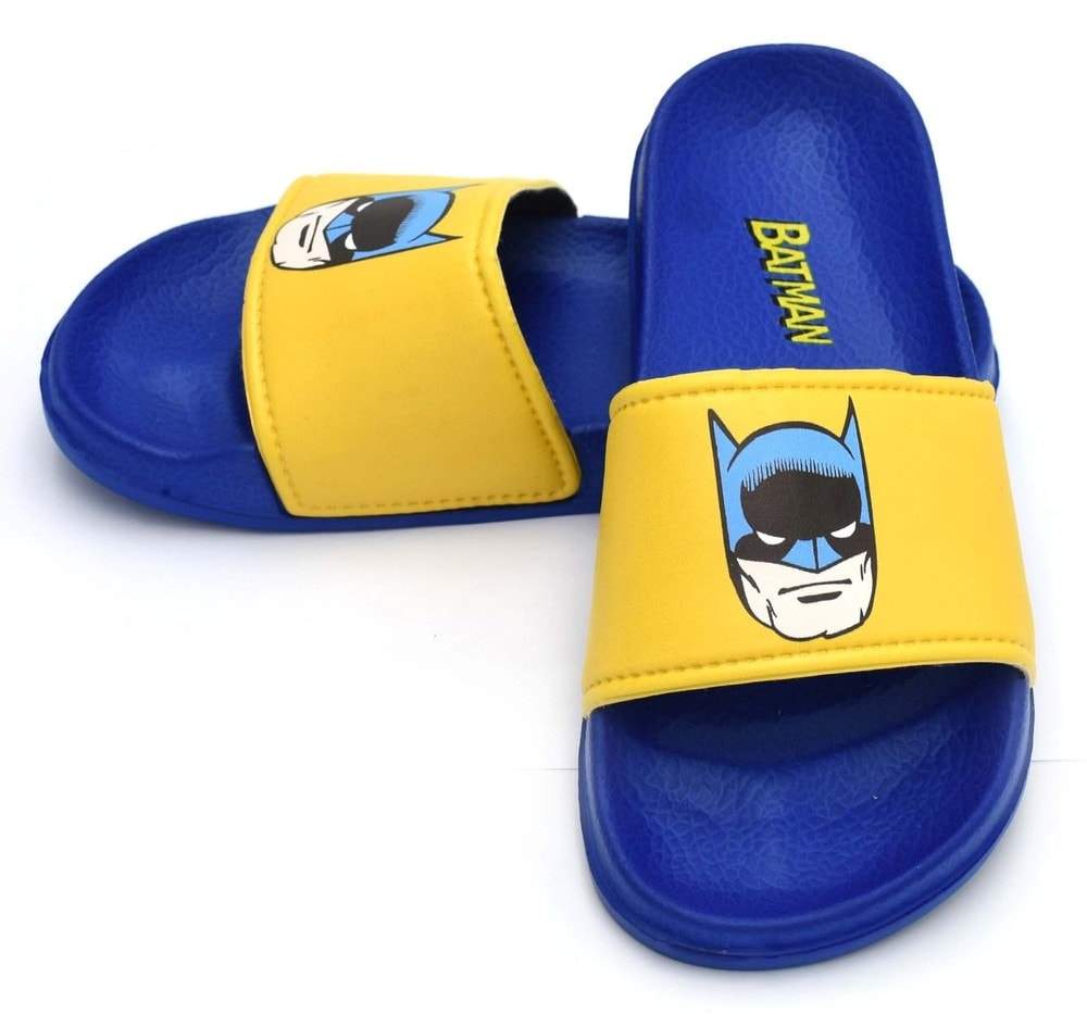 Marvel Batman boys Slide Sandals For kids, Outdoor & Indoor-Marvel-boy's character sandal