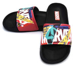 Marvel Boys Slide Sandals For Shower, Beach, Outdoor-Marvel-boy's character sandal