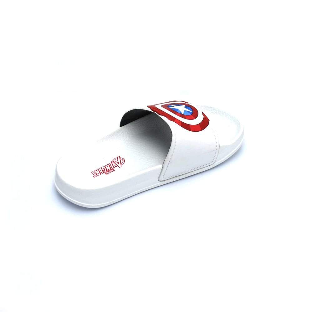 READY STOCK] Captain America Cartoon Sandals Kasut Budak Lelaki Slipper  Size 24-35 | Lazada