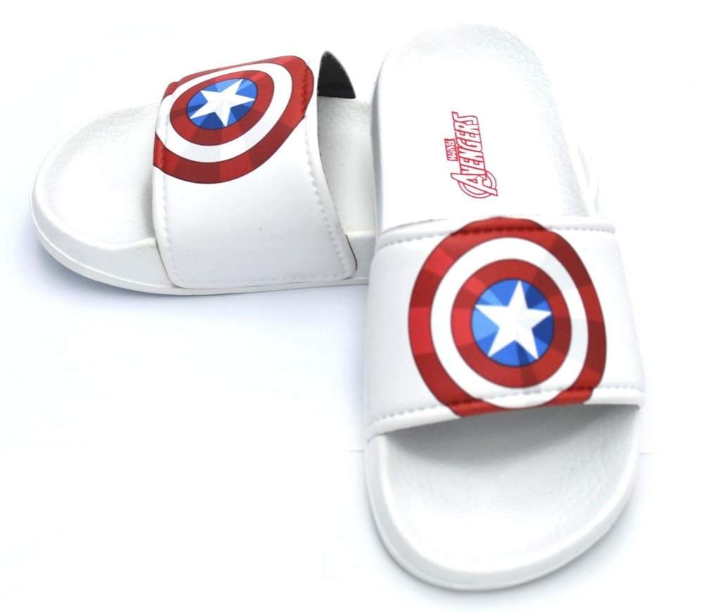 Cartoon Captain America Avengers Superhero Toddler Kids Sandals Flip Flop  Children Selipar Budak Lelaki Perempuan | Shopee Malaysia