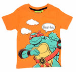 Ninja Turtle Character Boys T-shirt for Kids - Nickelodeon®️ High quality Graphic printed T-Shirt - Dealz Souq