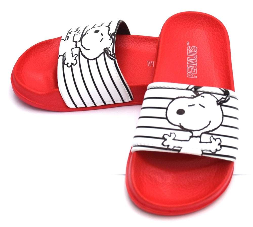 PEANUTS ™️ Boys & Girls Slide Sandals For Kids-Disney-boy's character sandal