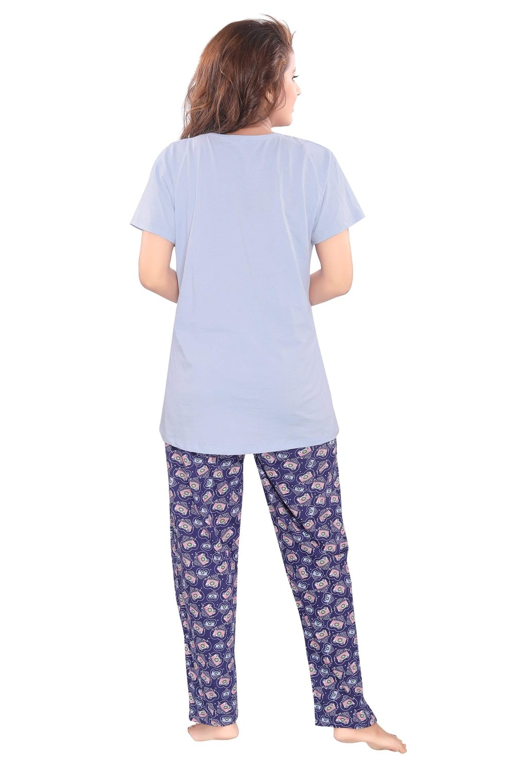 Pierre Donna Women's Cotton Pajama set With Pants - Women Sleepwear - Dealz Souq
