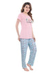 Pierre Donna Women's Cotton Pajama set With Pants - Women Sleepwear AVL - Dealz Souq