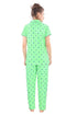 Pierre Donna Women's Cotton Pajama set With Pants - Women Sleepwear Green Color AVL - Dealz Souq