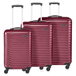 Pigeon Lightweight ABS Luggage Set  3pcs With Spinner Wheels (28"/24"/20")