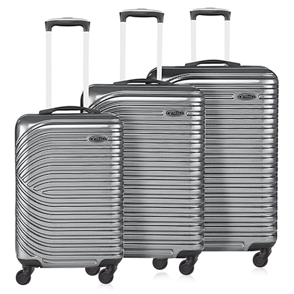 Pigeon Lightweight ABS Luggage Set  3pcs With Spinner Wheels (28"/24"/20")