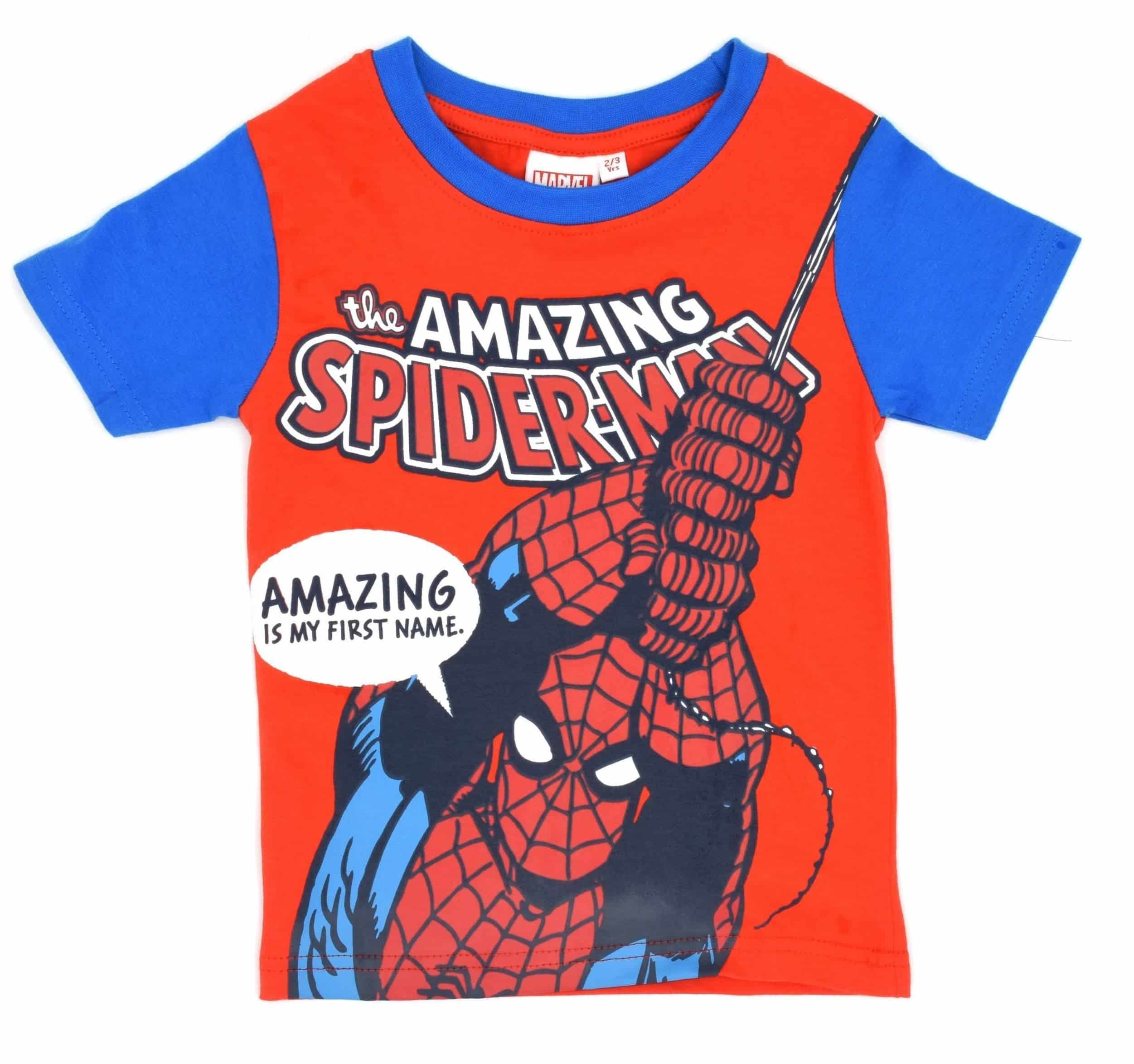 Spiderman DC®️ Character Boys T-shirt for Kids - Marvel-Comics High quality Graphic printed T-Shirt - Dealz Souq