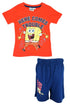 Spongebob Nickelodeon®️ Character Boys T-shirt & Short Set for Kids Nickelodeon High quality Cool Graphic printed T-Shirt & Short Set - Dealz Souq