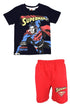 Superman Marvel®️ Character Boys T-shirt & Short Set for Kids Marvel High quality Cool Graphic printed T-Shirt & Short Set - Dealz Souq