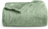 fluffy blanket Fluffy Blanket Fleece Flannel throws (Single 150X200 CM) Hunter Green Dealz Souq