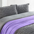 throws blanket Throws Blanket Fleece Flannel (Single 150X200 CM) Lavender Purple Dealz Souq